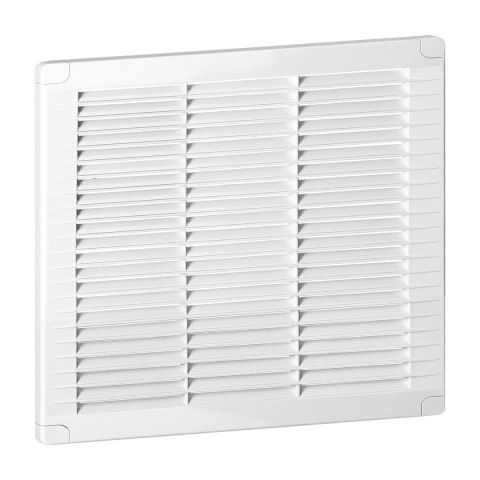 Kratka z zaślepkami 250x250, biała
