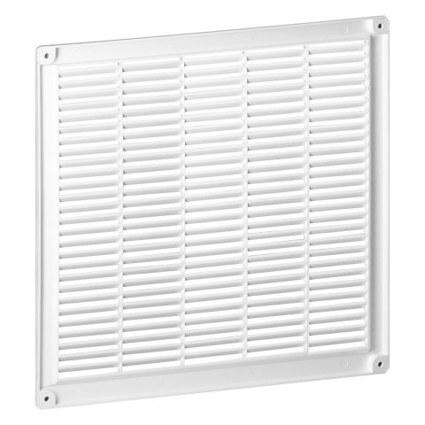 Kratka z zaślepkami 350x350, biała