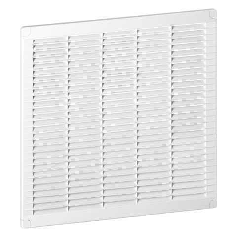 Kratka z zaślepkami 350x350, biała