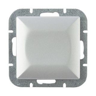 Łącznik p/t jednobiegunowy Pearl, 10A, 250V, WP-1P, srebrny