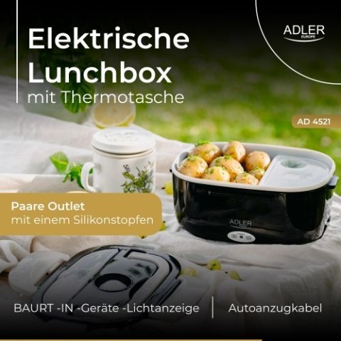 AD 4521 Pojemnik na żywność z torbą termiczną 5 litrów | do auta i domu (12v / 230v)