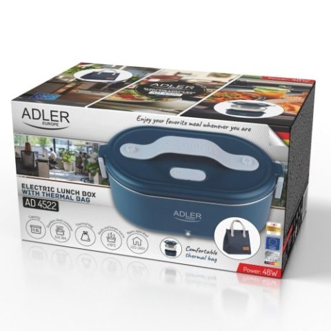 AD 4522 blue Pojemnik na żywność z torbą termiczną 5l