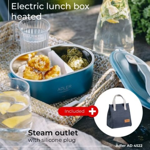 AD 4522 blue Pojemnik na żywność z torbą termiczną 5l