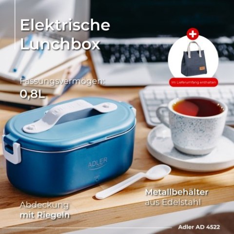 AD 4522 blue Pojemnik na żywność z torbą termiczną 5l