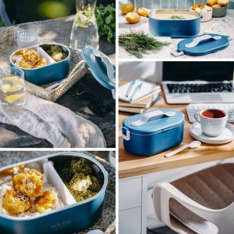 AD 4522 blue Pojemnik na żywność z torbą termiczną 5l