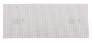 Siatka ścierna biała 115 x 280 mm, P180