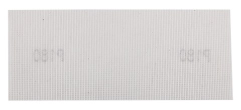 Siatka ścierna biała 115 x 280 mm, P180