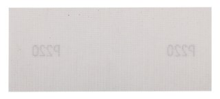 Siatka ścierna biała 115 x 280 mm, P220