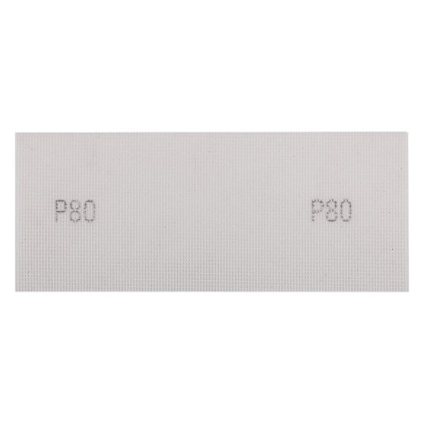 Siatka ścierna biała 115 x 280 mm, P80 Siatka ścierna biała 115 x 280 mm, P80