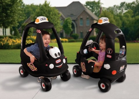 Jeździk samochód cozy coupe czarna taxi Jeździk samochód cozy coupe czarna taxi