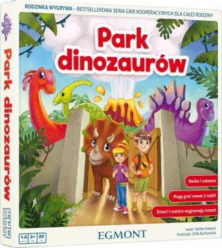 Gra park dinozaurów
