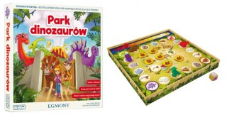 Gra park dinozaurów