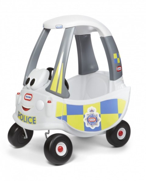 Jeździk cozy coupe policja biała