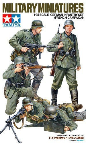 Model plastikowy german infantry set (french campaign) Model plastikowy german infantry set (french campaign)