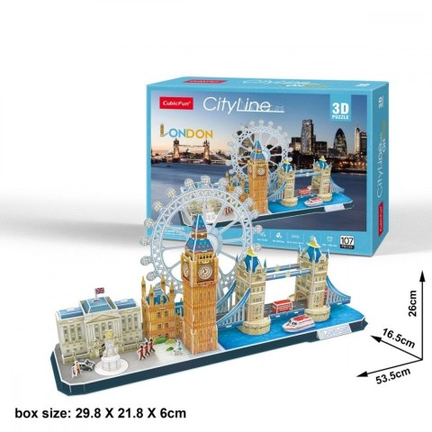 Puzzle 3d city line london Puzzle 3d city line london