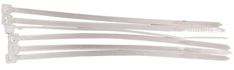 Opaski zaciskowe (białe) 2.5mm*100mm szt.100
