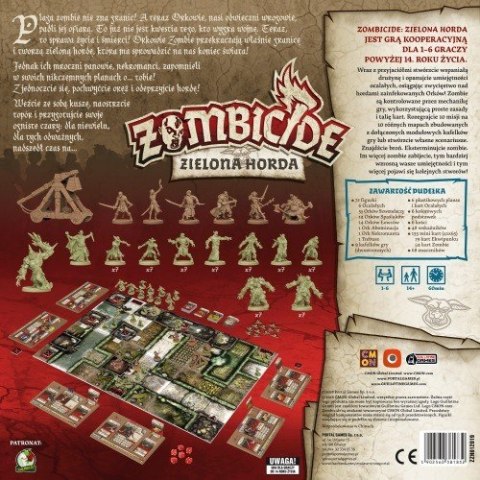Gra zombicide zielona horda