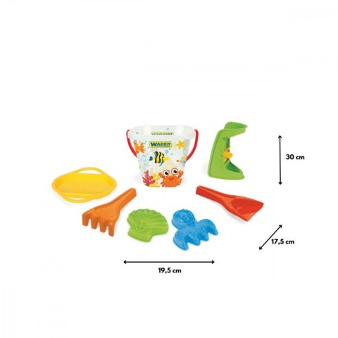 Komplet do piasku akwarium 7 elementów