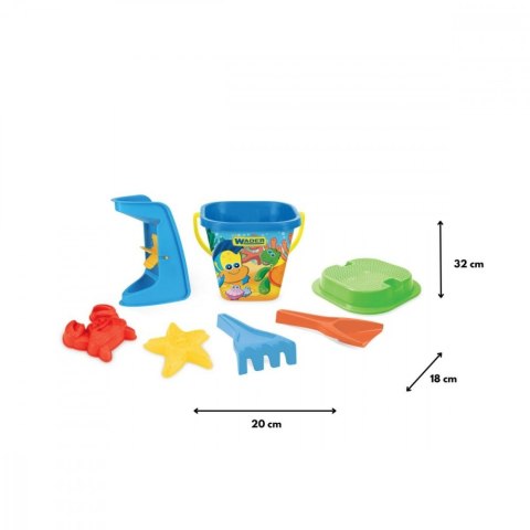 Komplet do piasku z iml 7 elementów