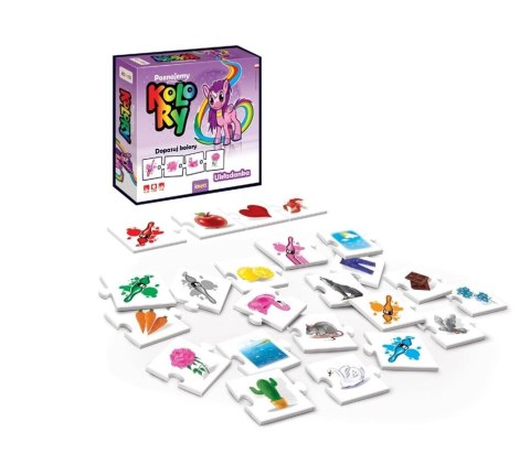 Poznajemy kolory układanka Poznajemy kolory układanka