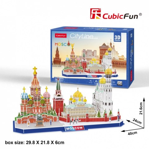 Puzzle 3d city line moskwa Puzzle 3d city line moskwa