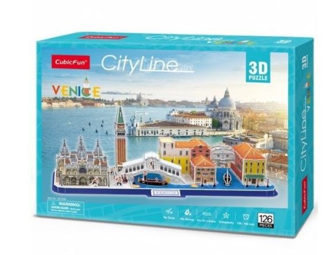 Puzzle 3d city line wenecja Puzzle 3d city line wenecja