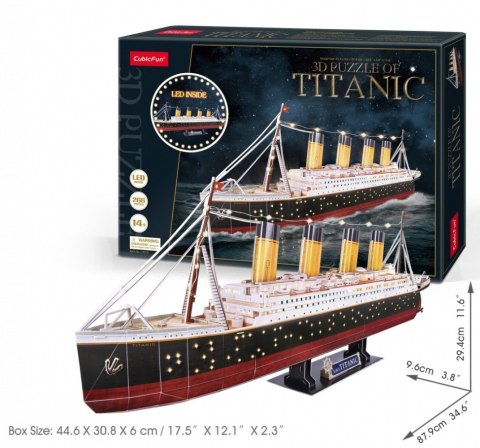 Puzzle 3d titanic led Puzzle 3d titanic led