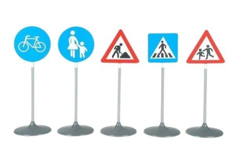 Znaki drogowe duże 5 sztuk Znaki drogowe duże 5 sztuk