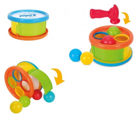 Bębenek - zbijak z piłeczkami Bębenek - zbijak z piłeczkami