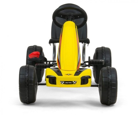 Gokart na pedały viper biało-czarny