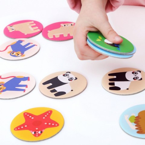 Gra memorki dzikie zwierzęta