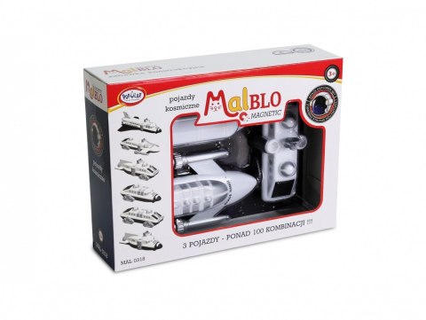 Malblo magnetyczne pojazdy kosmiczne