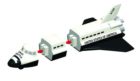 Malblo magnetyczne pojazdy kosmiczne