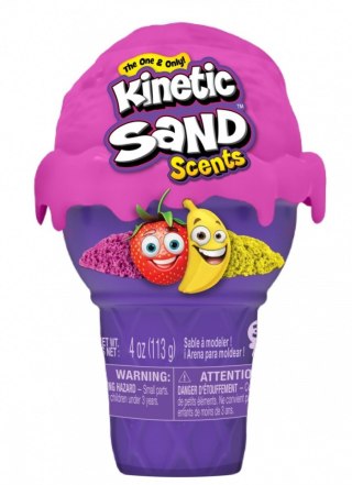 Piasek kinetic sand pojemnik na lody