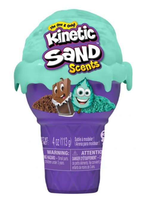 Piasek kinetic sand pojemnik na lody Piasek kinetic sand pojemnik na lody