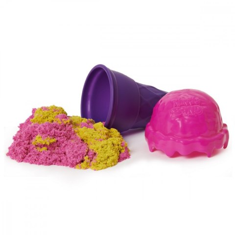Piasek kinetic sand pojemnik na lody Piasek kinetic sand pojemnik na lody