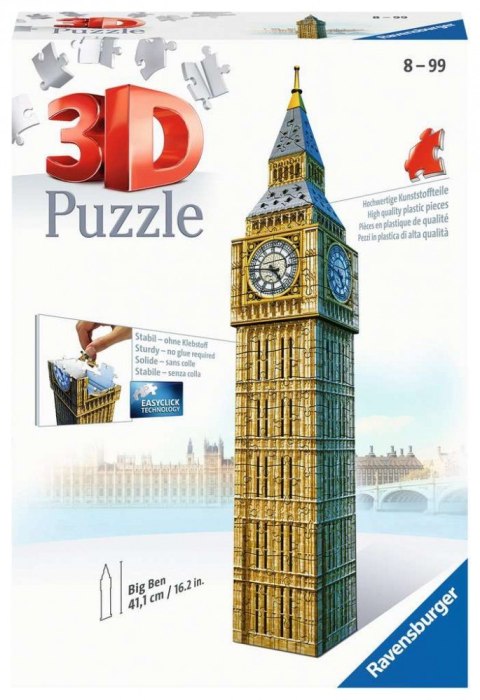 Puzzle 216 elementów big ben Puzzle 216 elementów big ben