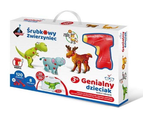 Zestaw konstrukcyjny Śrubkowy zwierzyniec Zestaw konstrukcyjny Śrubkowy zwierzyniec