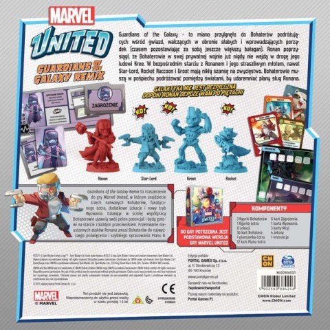 Gra marvel united: guardians of the galaxy remix (polska edycja)