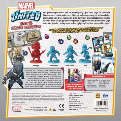 Gra marvel united: rise of the black panther (polska edycja)