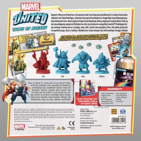 Gra marvel united: tales of asgard (polska edycja)