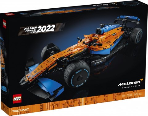 Klocki technic 42141 samochód wyścigowy mclaren formula 1