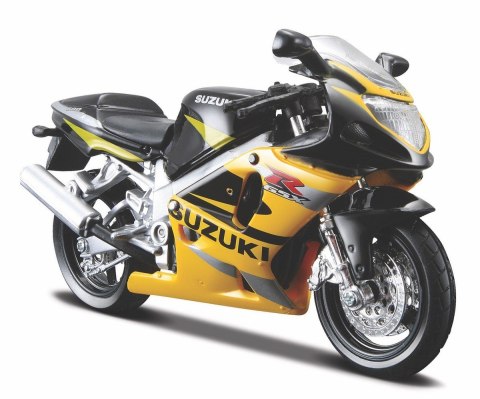 Model motocykl suzuki gsx-r600 z podstawką 1/18