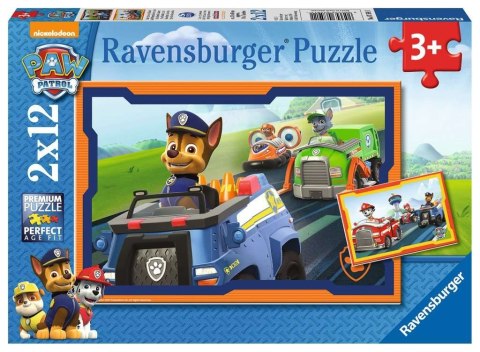 Puzzle 2x12 elementów - psi patrol, misja Puzzle 2x12 elementów - psi patrol, misja