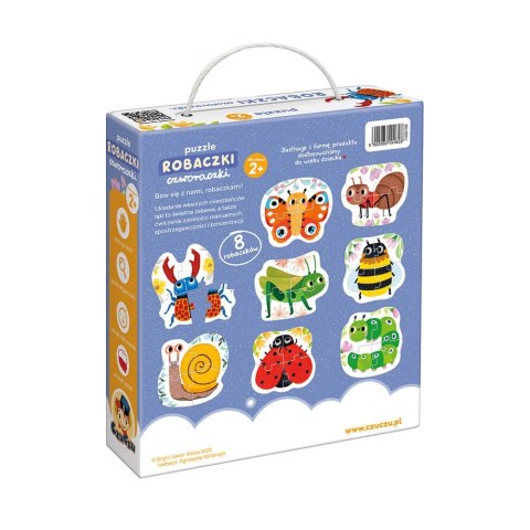 Puzzle robaczki czworaczki
