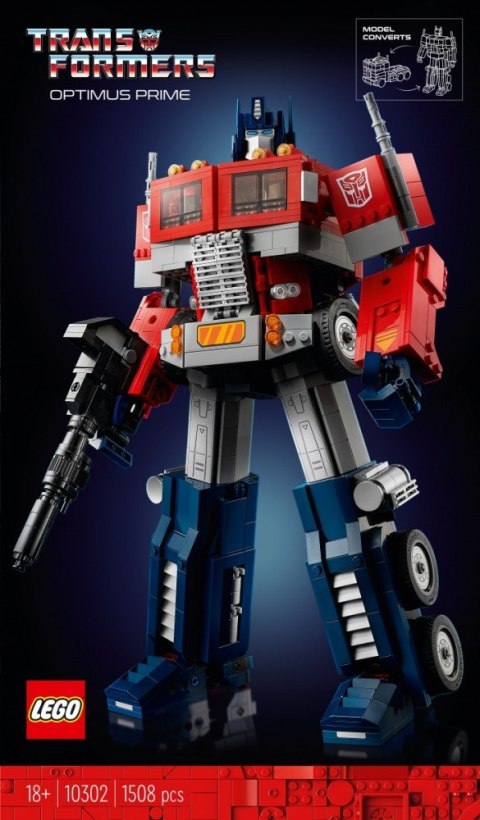 Klocki icons 10302 optimus prime