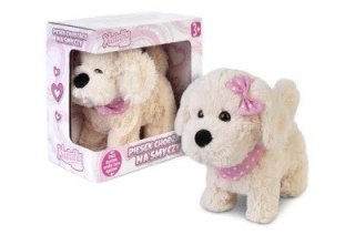 Maskotka interaktywna piesek chodzący na smyczy natalia