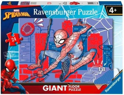 Puzzle 24 elementy gigant spiderman