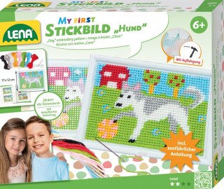 Zestaw moja pierwsza wyszywanka - pies