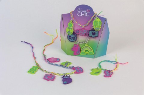 Zestaw crazy chic - kolorowe charmsy